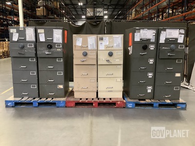 (6) Mosler Filing Cabinet Safes