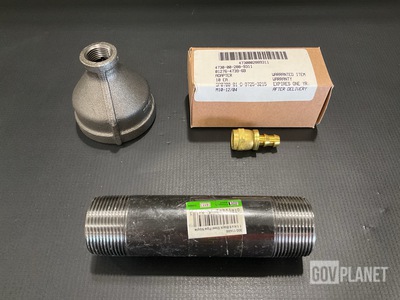 (665) Pipe Nipples, (8) Pipe Reducers, (539) Adapters & Assorted Items