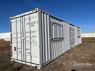 2025 40 ft High Cube Multi-Door Storage Container