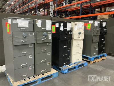 (6) Mosler Filing Cabinet Safes