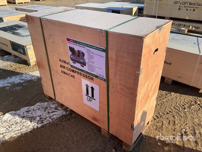2025 KJ AMAC40 14.5 cfm Skid-Mounted 40 gal Air Compressor (Unused)