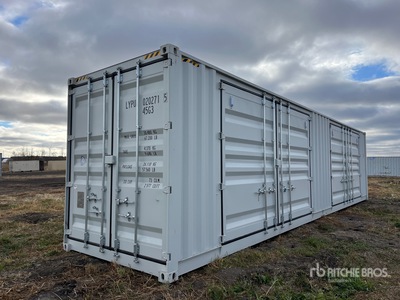2025 40 ft High Cube Multi-Door Storage Container
