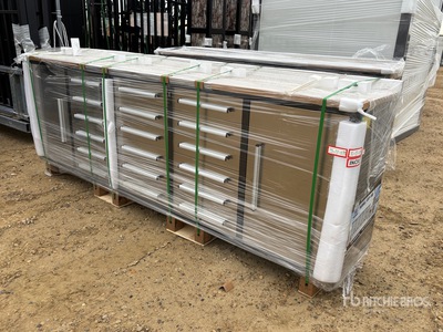 2025 Suihe NWB-18DS-2B -10 10 ft 18-Drawer Workbench (Unused)