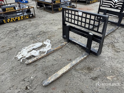 All-Star 48 in Skid Steer Forks (Unused)