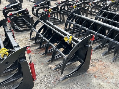 All-Star E Series 78 in Skid Steer Root Rake