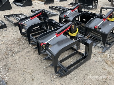 All-Star 80 In Root Skid Steer Grapple