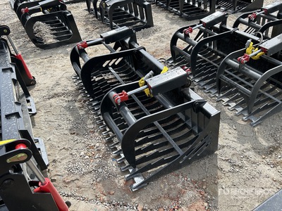 All-Star 78 In Skeleton Skid Steer Grapple