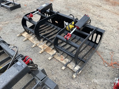 All-Star 72 in Rock Skid Steer Grapple Bucket