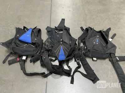 (3) United Parachute Harnesses