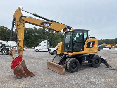 2018 Cat M315F 4x4 Wheel Excavator