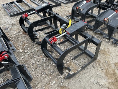All-Star 72 In E-Series Root Skid Steer Grapple