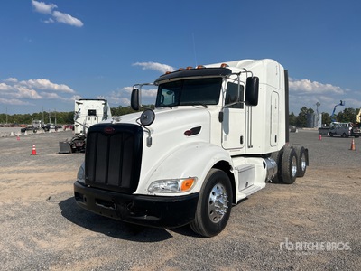 2012 Peterbilt 386 6x4 T/A Sleeper Truck Tractor