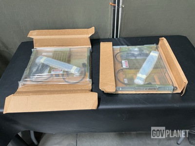 (2) CACI Taclane Micro 8020-20 Rackmount Housings