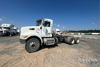 2012 Peterbilt 348 6x4 Cab and Chassis