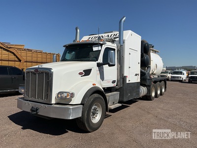 Tornado F4 Eco lite on 2024 Peterbilt 567 8x6 Vacuum Excavator Truck