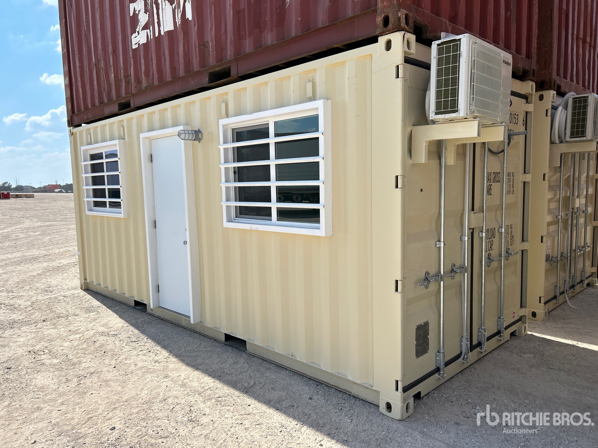 2025 20 ft x 8 ft Storage Container Mobile Office (Unused)