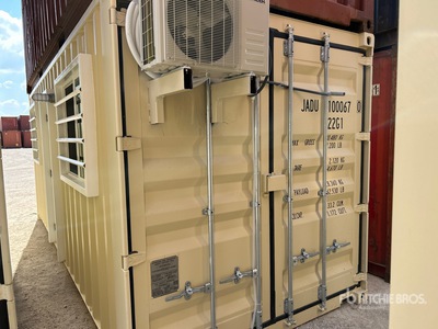2025 20 ft x 8 ft Storage Container Mobile Office (Unused)