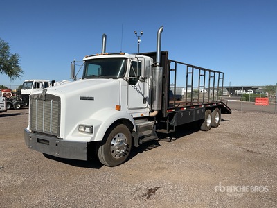 1999 Kenworth T-800 6x4 Flatbed Truck
