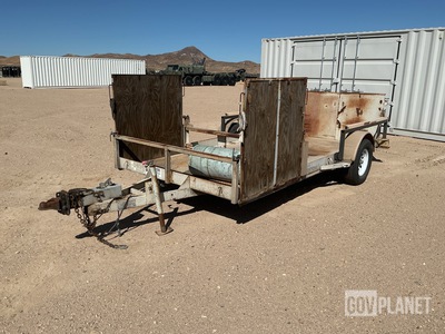 1984 James Equipment S/A Utility Trailer