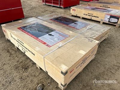 2025 MTO A3325G 33 ft x 25 ft Double Metal Garage (Unused)