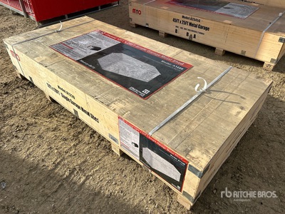 2025 MTO A1220 20 ft x 12 ft Single Metal Garage (Unused)