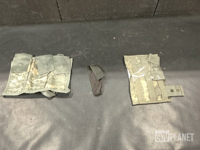(92) M4 Three Mag Pouches, (385) Ammunition Bags & Assorted Items