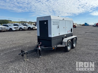 2023 Wacker Neuson G100 600V T4 TC 80 kW Mobile Generator Set (Unused)