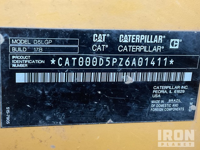 TOPADOR FRONTAL 2022 CATERPILLAR D5LGP