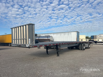 2024 MAC 53 ft T/A Spread Axle Flatbed Trailer