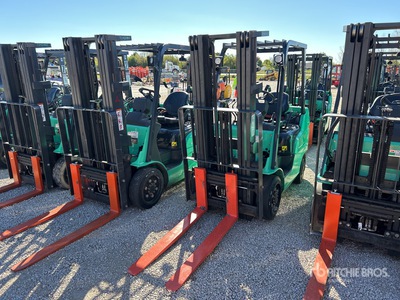 2021 Mitsubishi FGC25N 4750 lb Cushion Tire Forklift