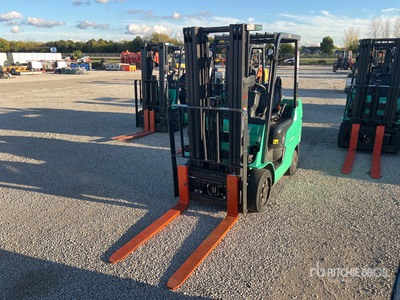 2021 Mitsubishi FGC25N 4750 lb Cushion Tire Forklift