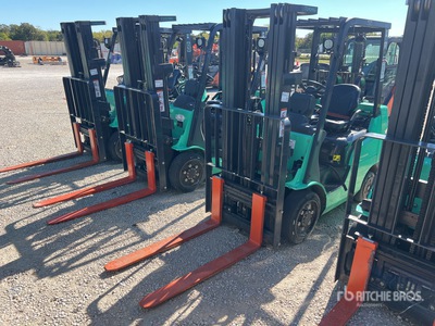 2021 Mitsubishi FGC25N 4750 lb Cushion Tire Forklift