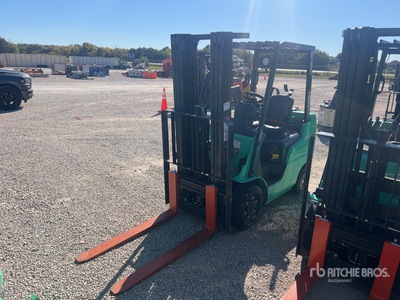 2021 Mitsubishi FGC25N 4750 lb Cushion Tire Forklift