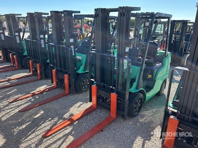2021 Mitsubishi FGC25N 4750 lb Cushion Tire Forklift