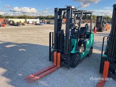 2021 Mitsubishi FGC25N 4750 lb Cushion Tire Forklift