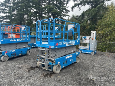 2017 Genie GS2646 Electric Scissor Lift (Inoperable)