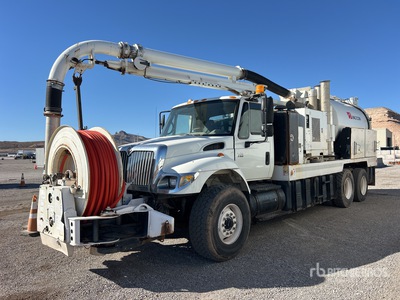 Vac-con on 2007 International 7400 6x4 Sewer Cleaner Truck