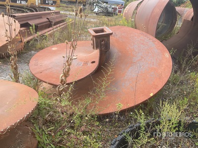 108 in Rock Auger Attachment - Fits Foundation Drill