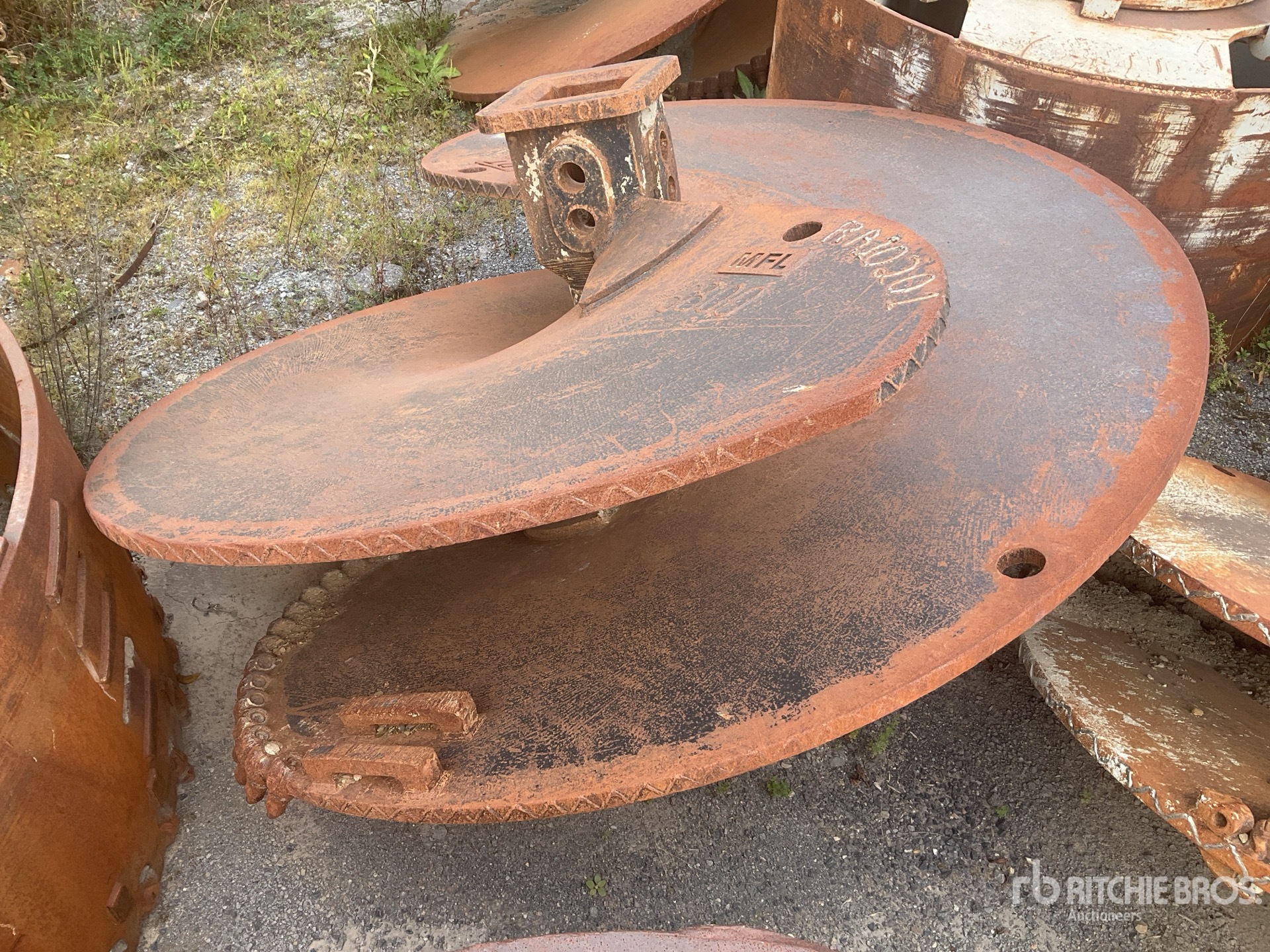 102 in Rock Auger Attachment - Fits Foundation Drill