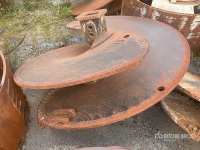 102 in Rock Auger Attachment - Fits Foundation Drill