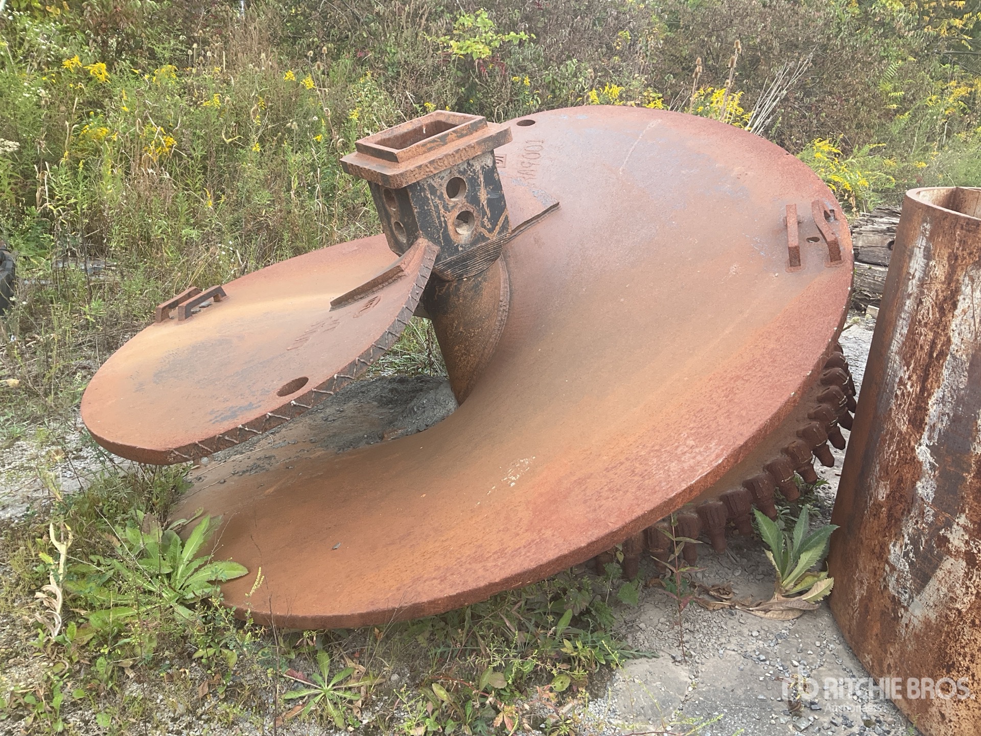 90 in Rock Auger-bevestiging - Fits Foundation Drill