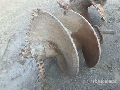 42 in Rock Auger Attachment - Fits Foundation Drill