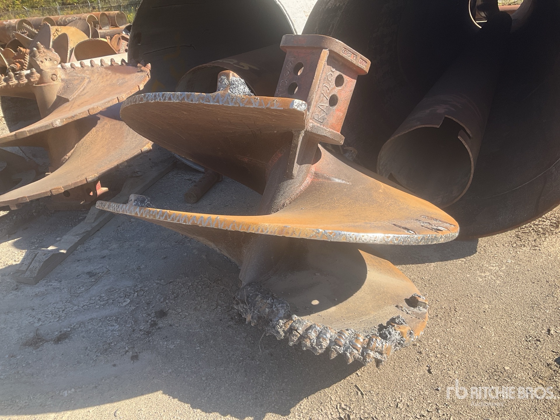 72 in Rock Auger-bevestiging - Fits Foundation Drill