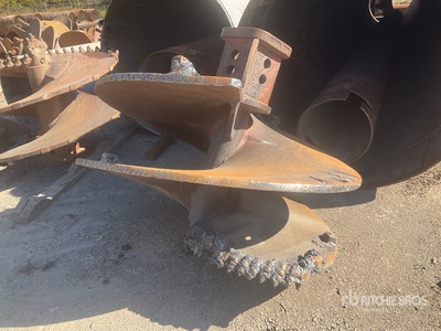72 in Rock Auger-bevestiging - Fits Foundation Drill