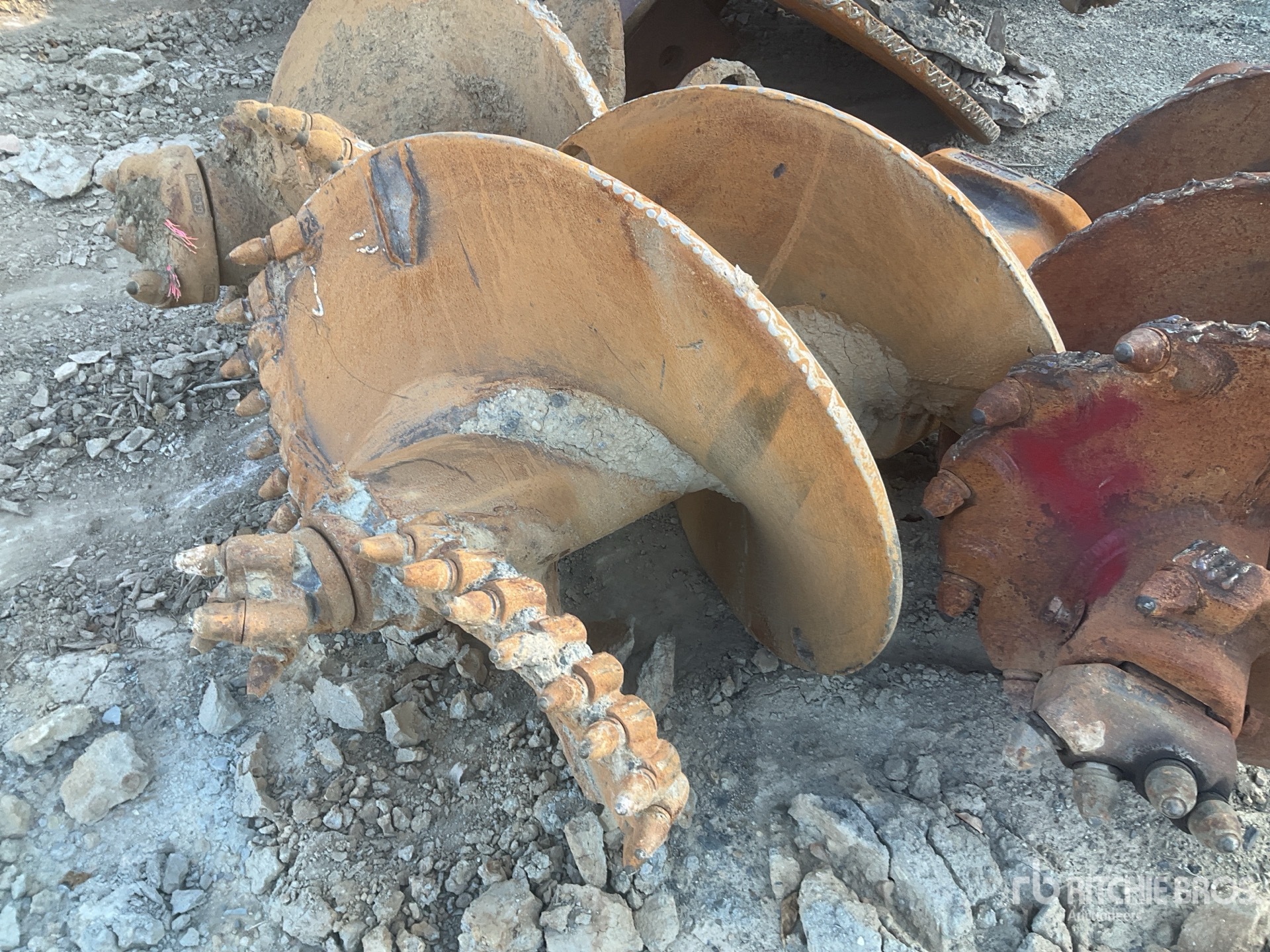 36 in Rock Auger Attachment - Fits Foundation Drill
