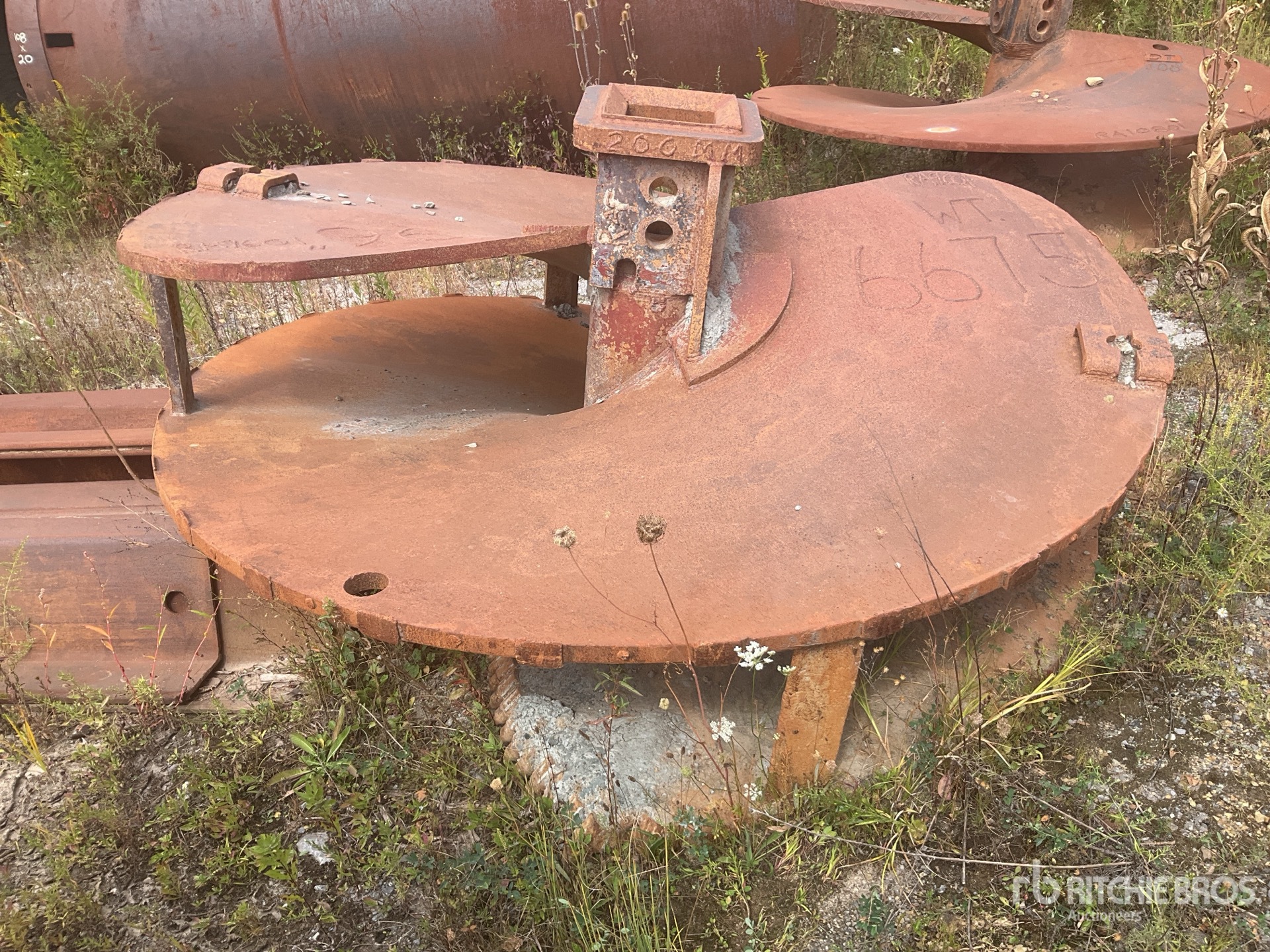 96 in Rock Auger Attachment - Fits Foundation Drill