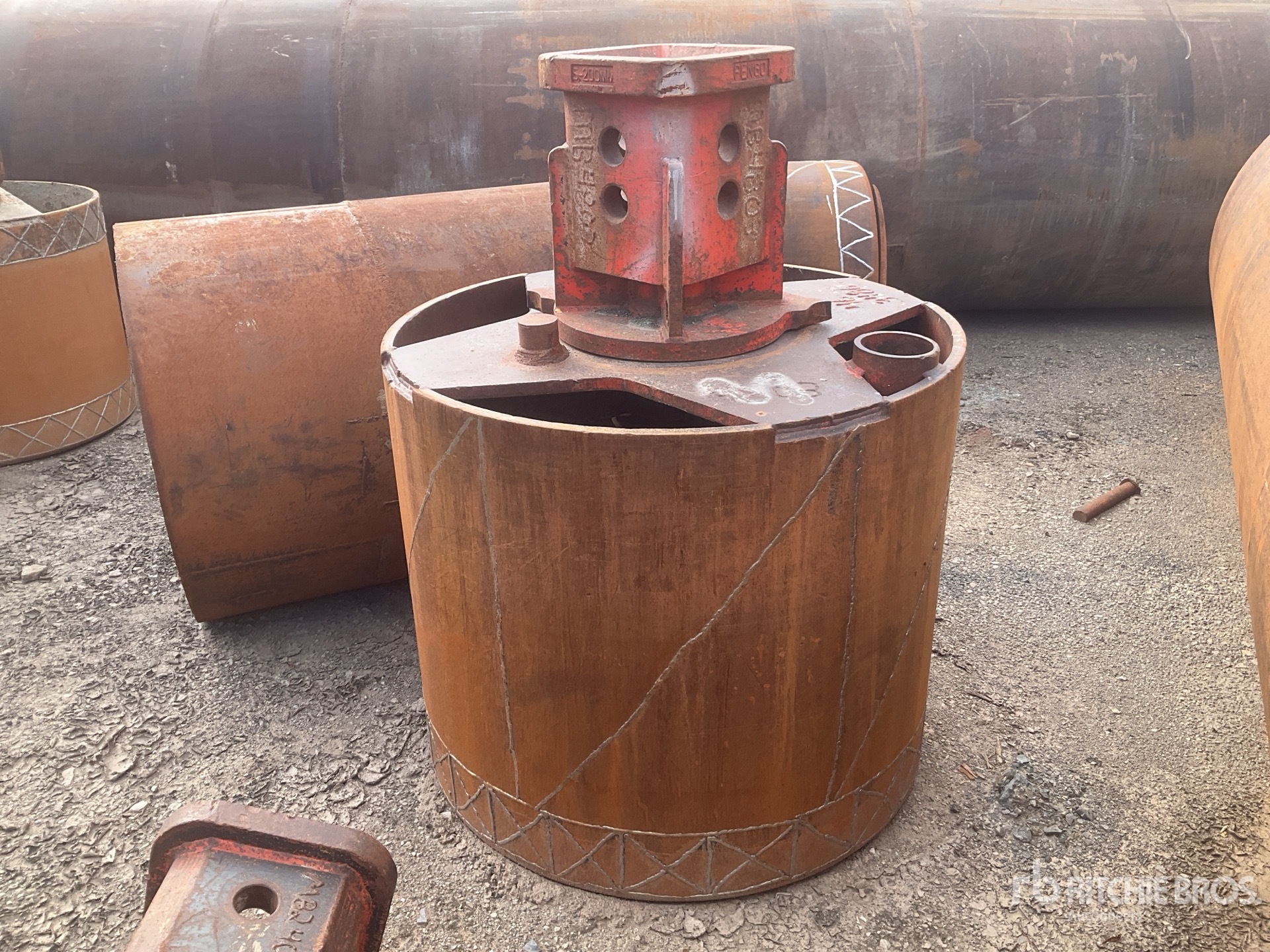 48 in Muck Bucket - Fits Foundation Drill
