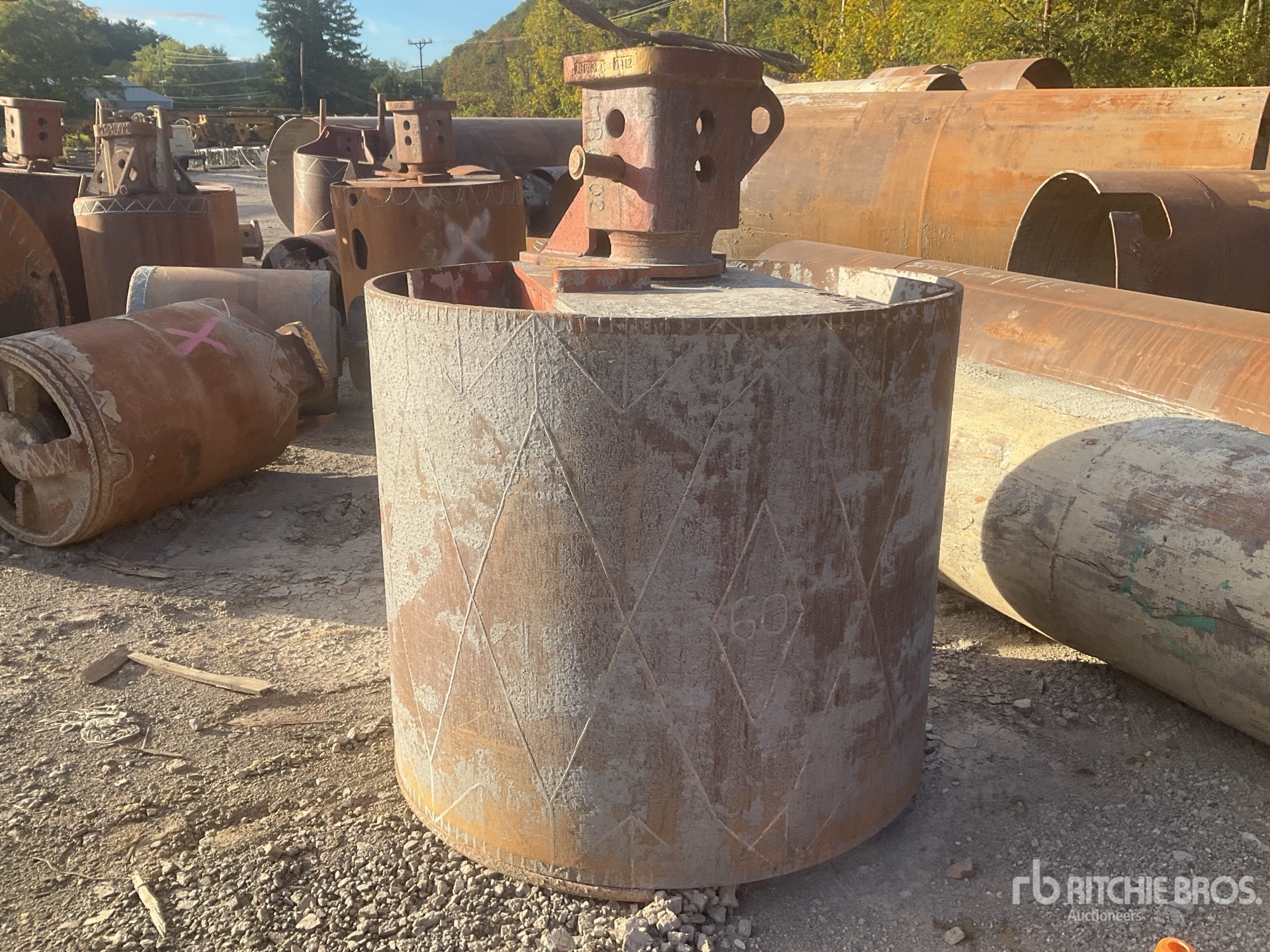 60 in Muck Bucket - Fits Foundation Drill