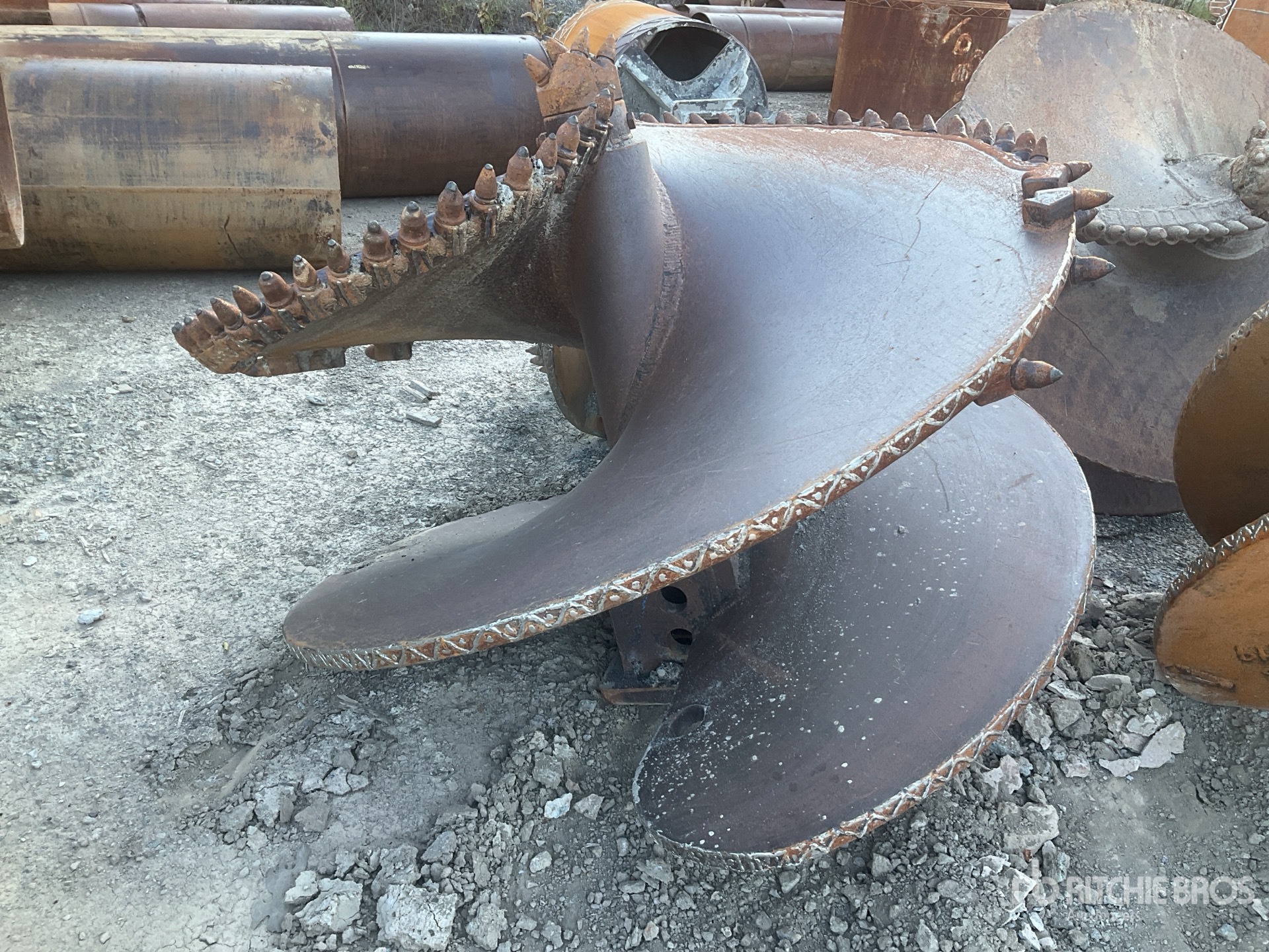 66 in Rock Auger Attachment - Fits Foundation Drill