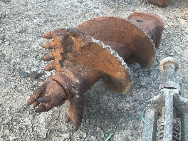 24 in Rock Auger Attachment - Fits Foundation Drill